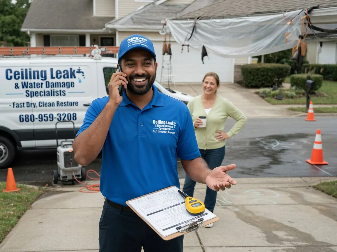 Ceiling Leak Cleanup Castile, NY FAQs